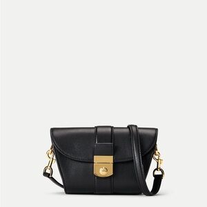 Veronica Beard Small Crest Lock Trap Bag NWT